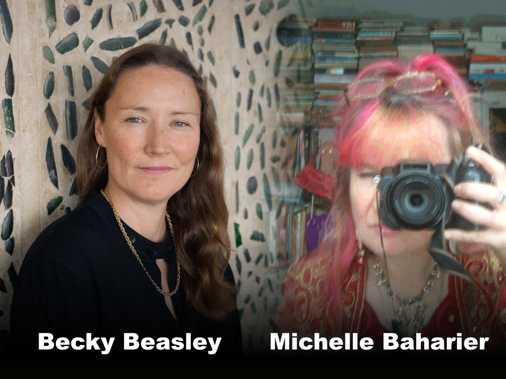Becky Beasley and Michelle Baharier
