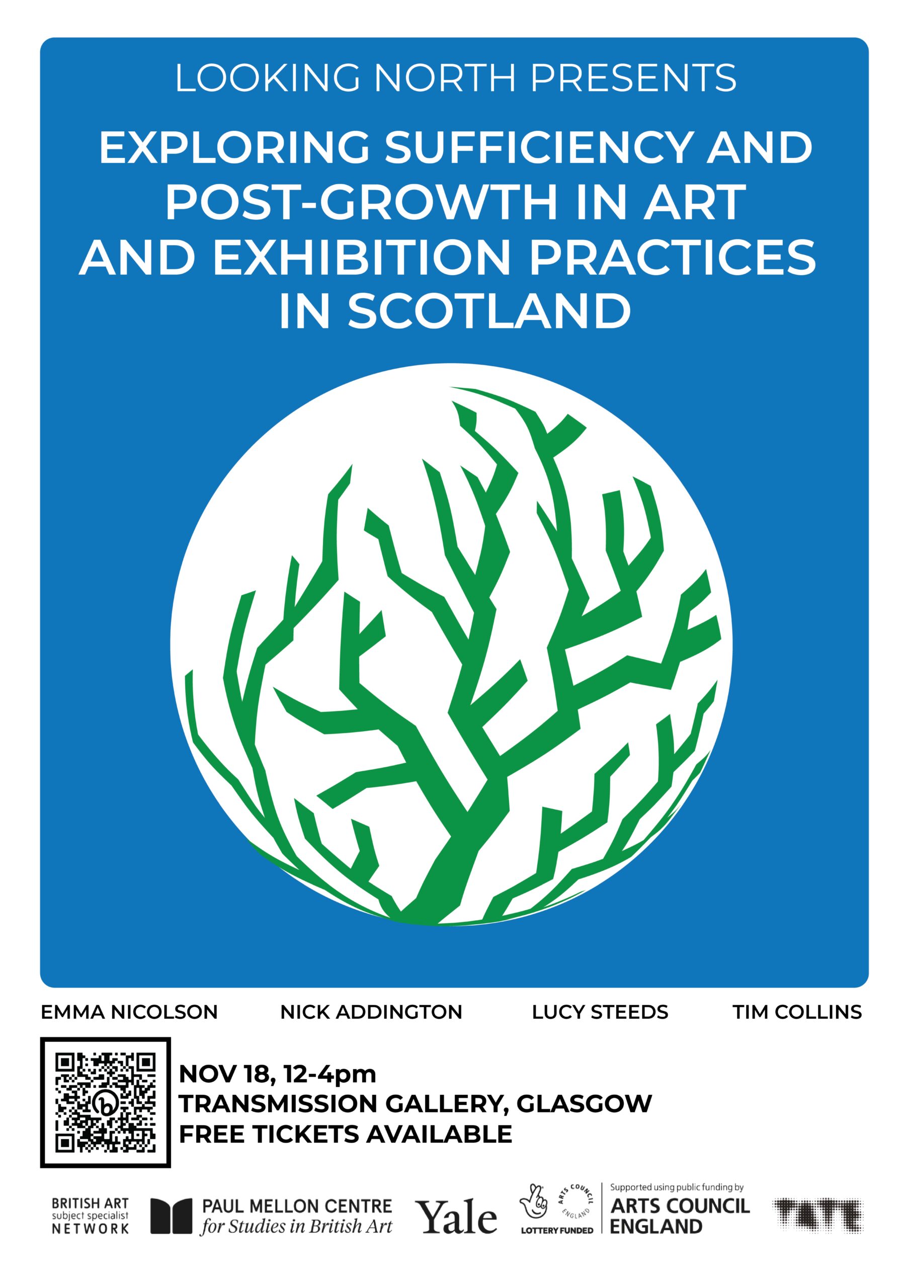 Looking North Presents: Exploring Post-Growth and Sufficiency in Art & Exhibition Practices in Scotland